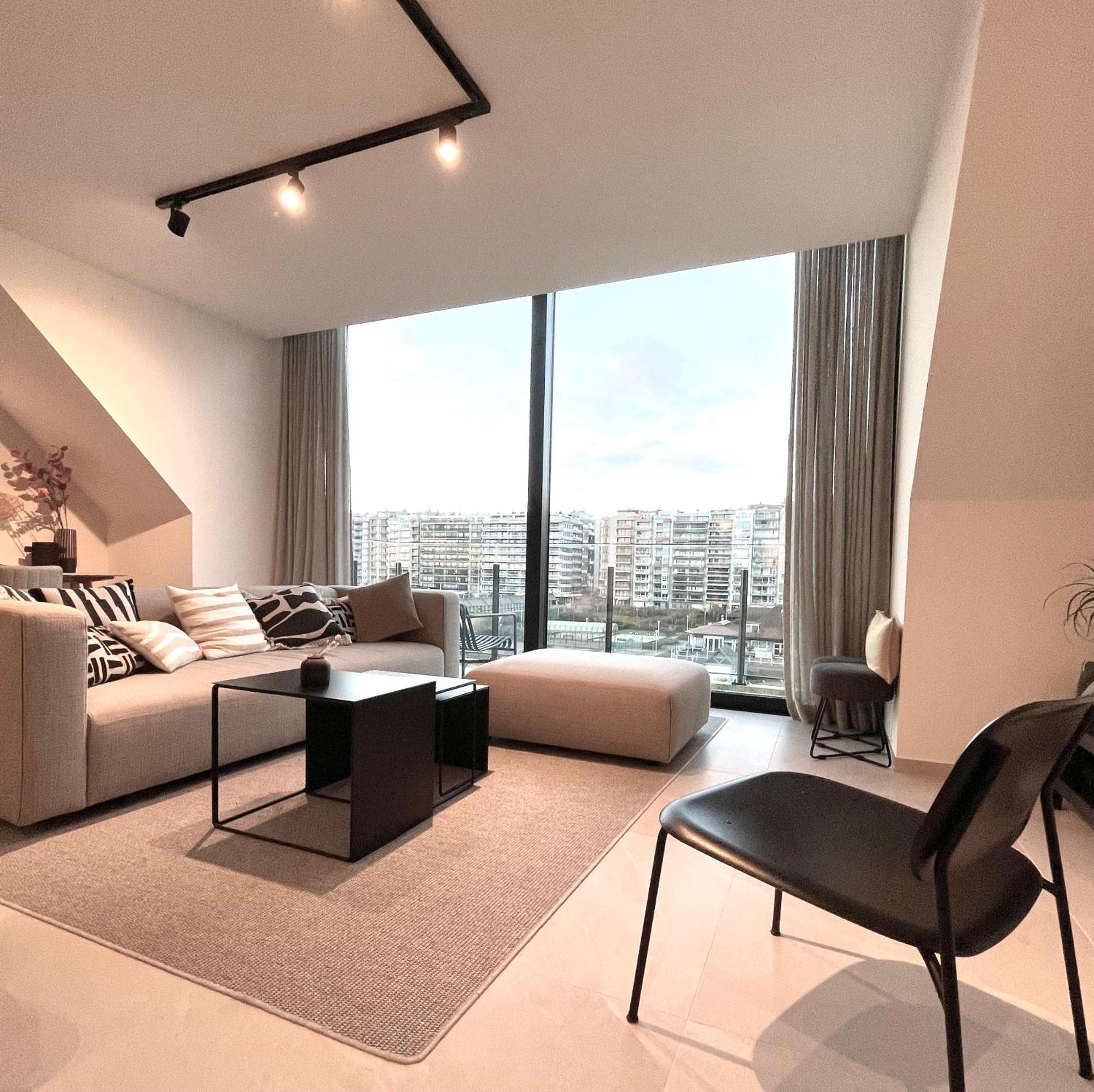Molo Roof - Stylish Penthouse With Marina View Blankenberge Within Walking Distance From The Sea - 15 Km From Bruges Apartment Bagian luar foto