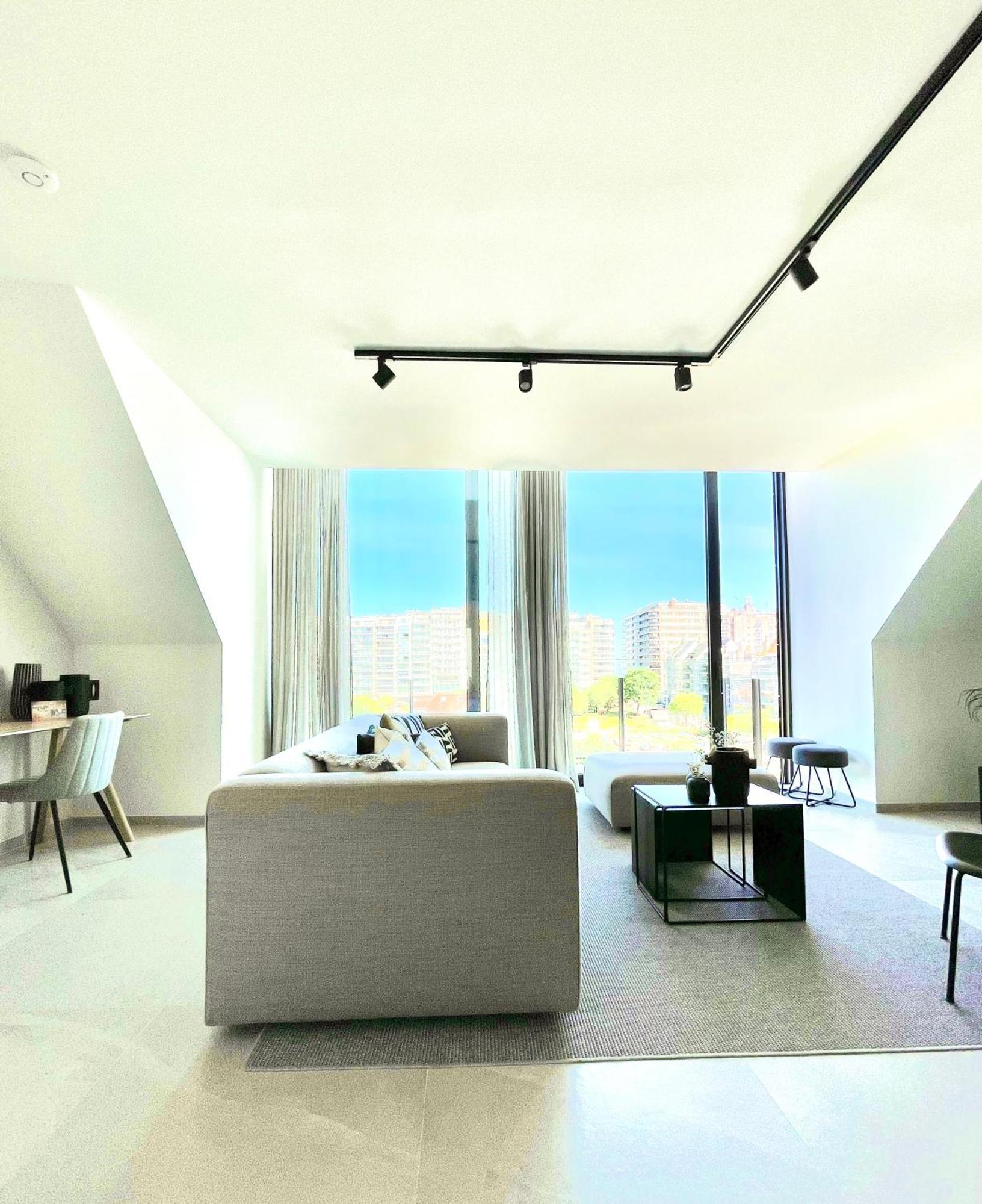 Molo Roof - Stylish Penthouse With Marina View Blankenberge Within Walking Distance From The Sea - 15 Km From Bruges Apartment Bagian luar foto